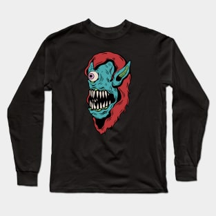 crazy monster Long Sleeve T-Shirt